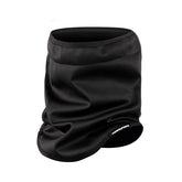 Scaldacollo WINDSCUD COLLAR, un scaldacollo windbreaker/pile nero. Ideale per motociclisti. Di TUCANO URBANO.